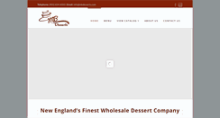 Desktop Screenshot of mbdesserts.com